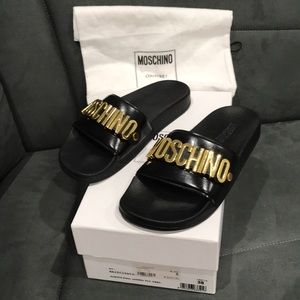moschino slides